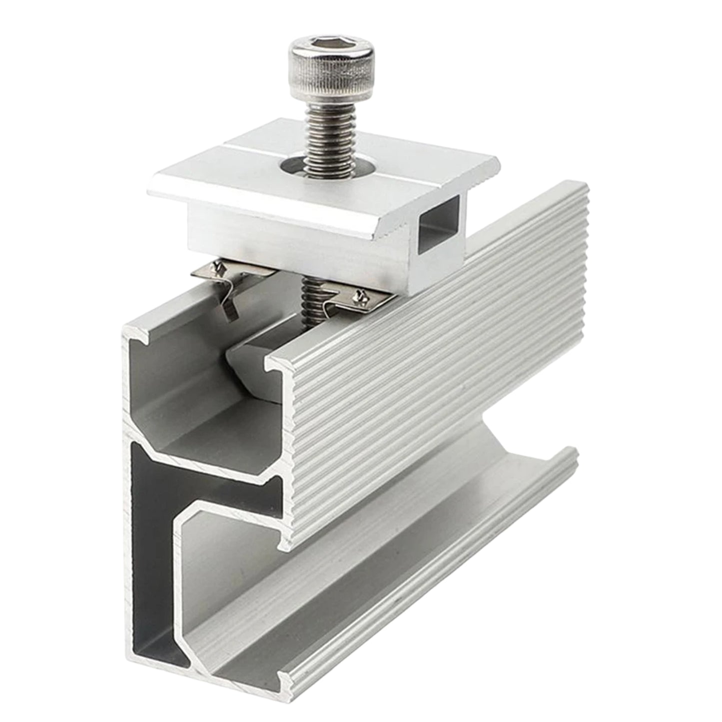 Pack 10 Abrazaderas Medio Panel Solar 40mm