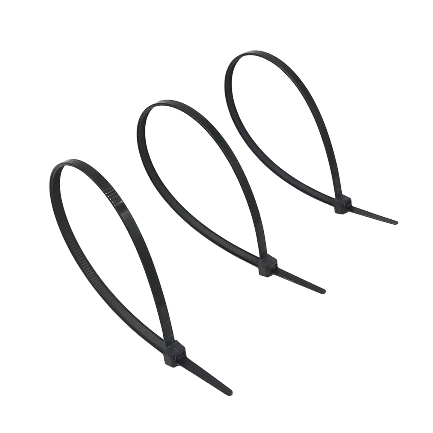 Amarra Cable Plástica 5x250mm Negro Set 100 Unidades