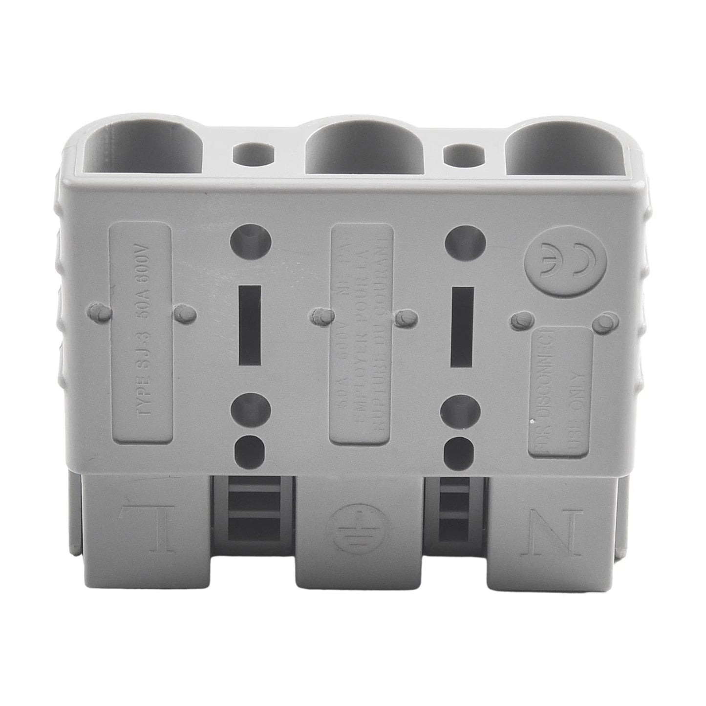 Conector Baterías Anderson 50a 3 polos 8-16mm2