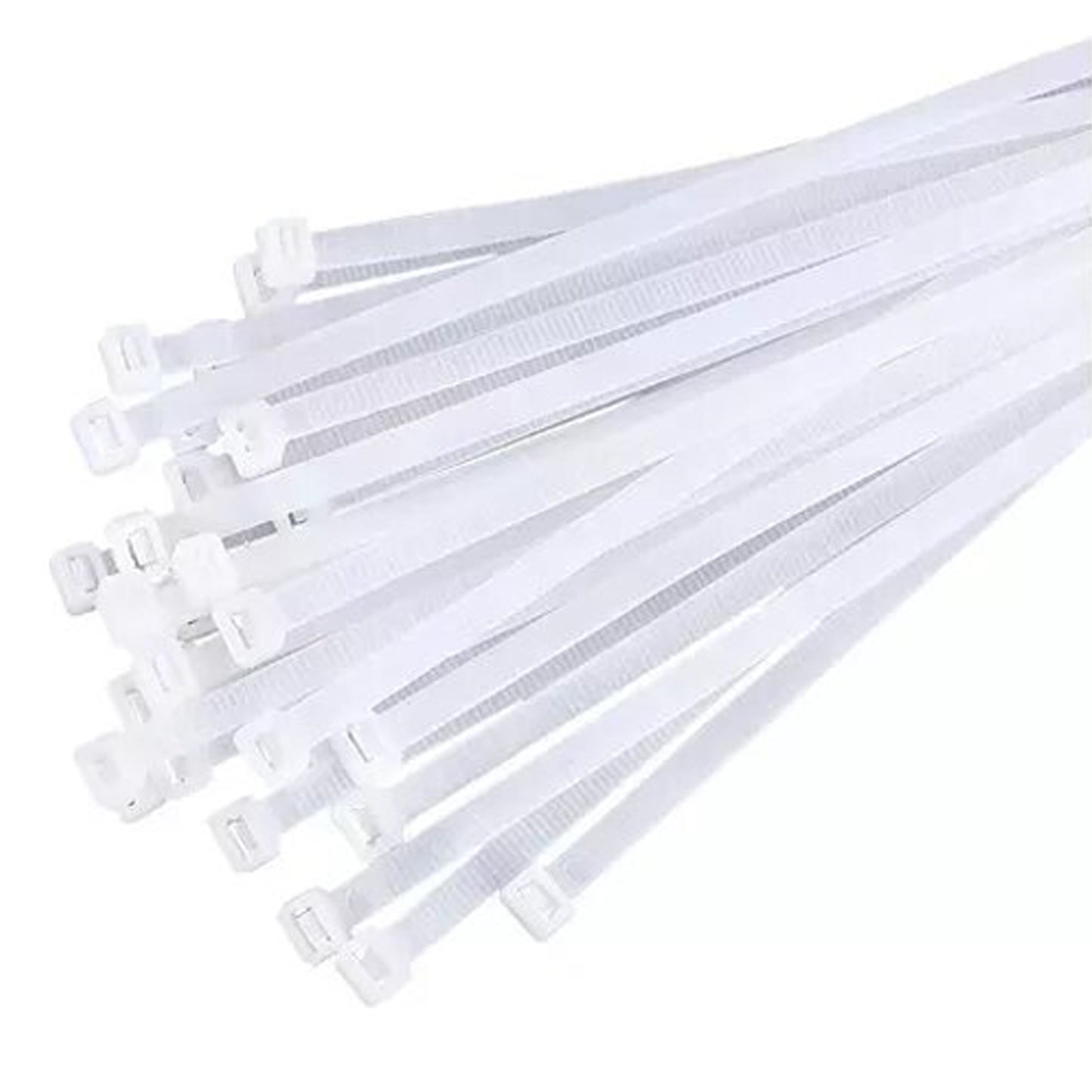 Amarra Cable Plastica 5x500mm Blanco Set 100 Unidades