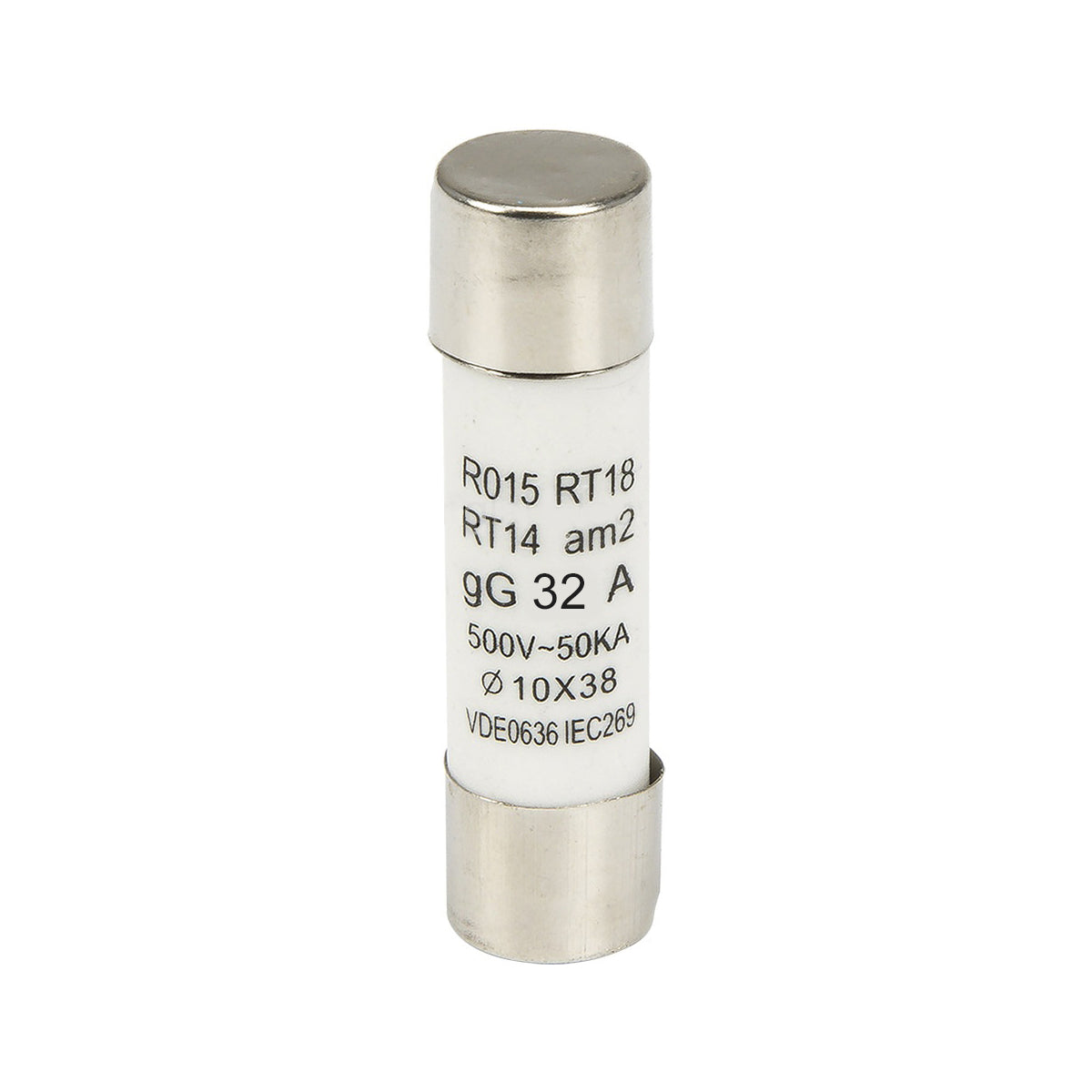 Fusible Cerámica 10x38mm Gg 500v