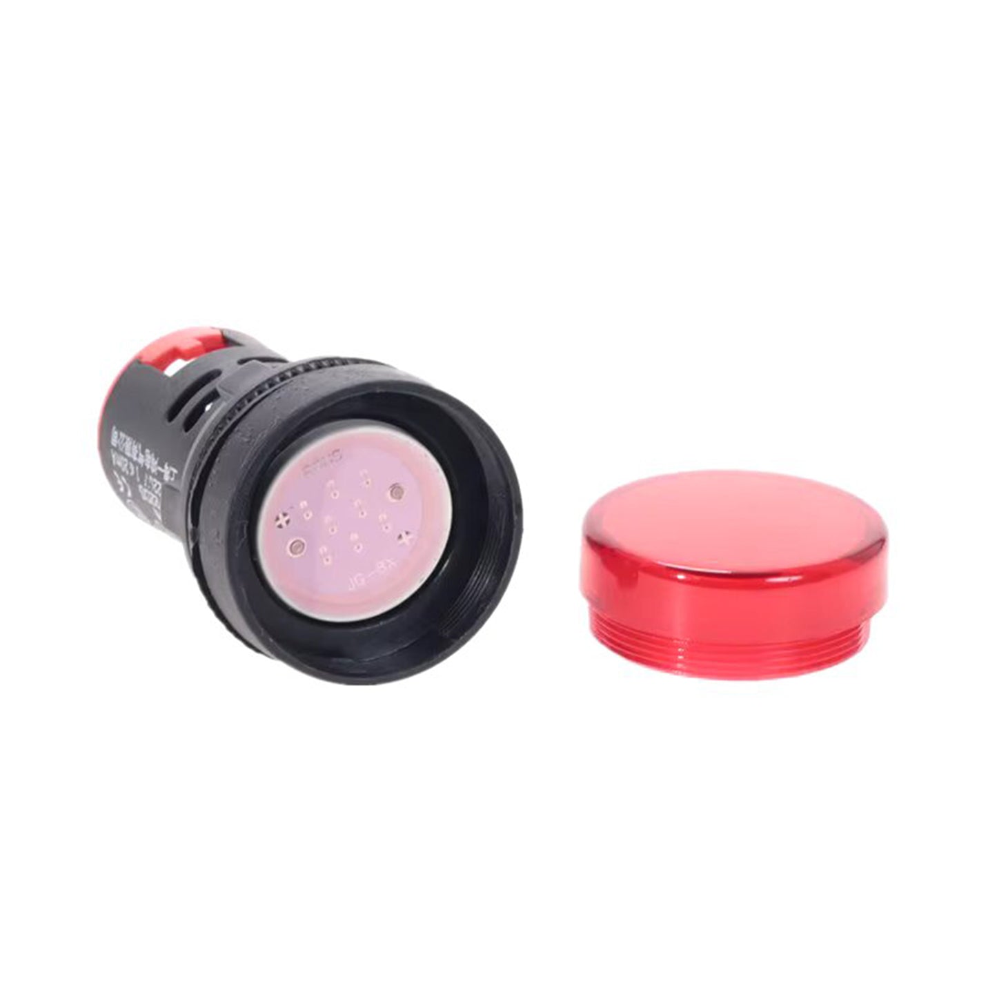 Luz Piloto Led Rojo 22mm 220v Pack 10 Unidades