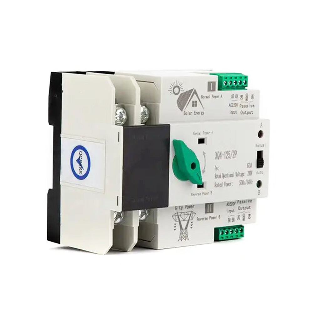 Interruptor Ats Transferencia Automática 63a Monofásico