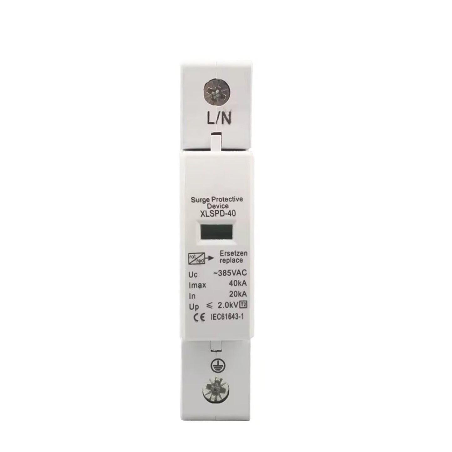 Protector Sobretensiones Pararrayos 385vac 1p 40ka