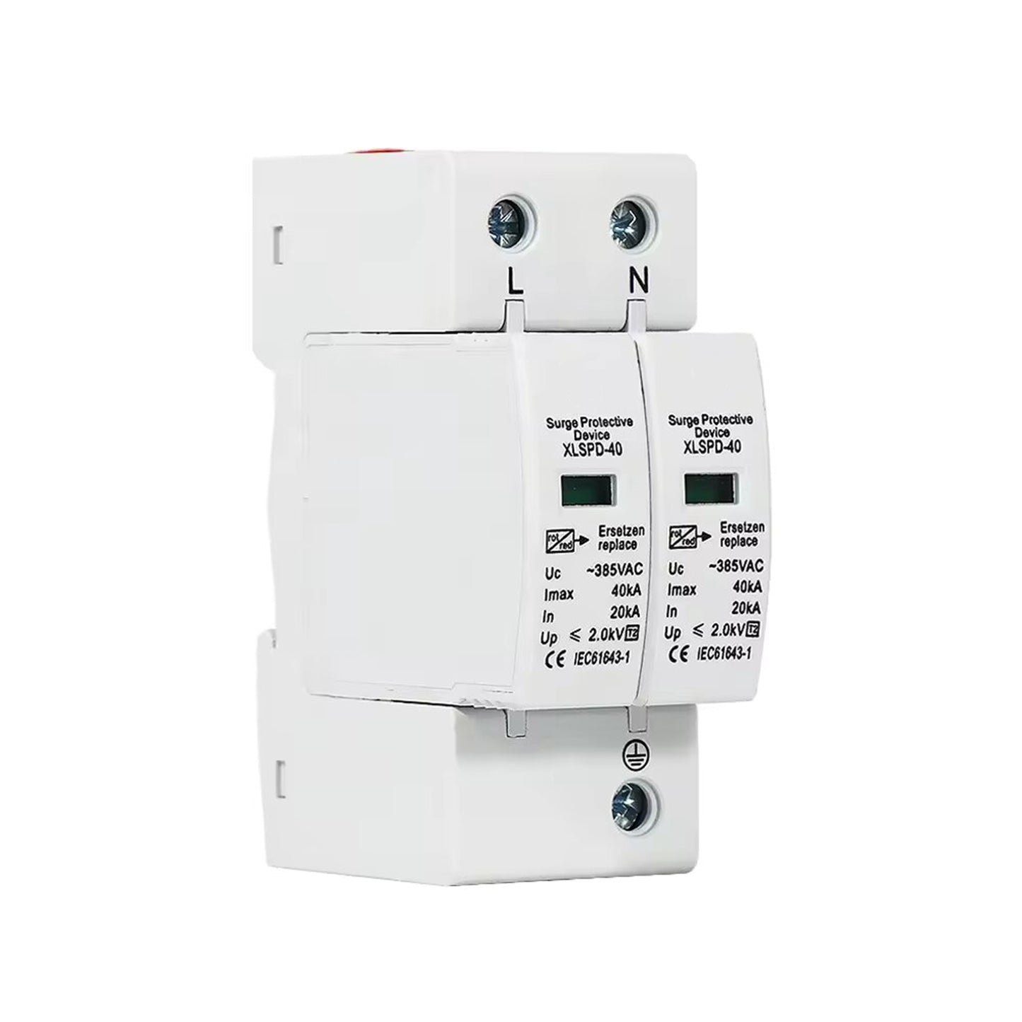 Protector Sobretensiones Pararrayos 385vac 2p 40ka