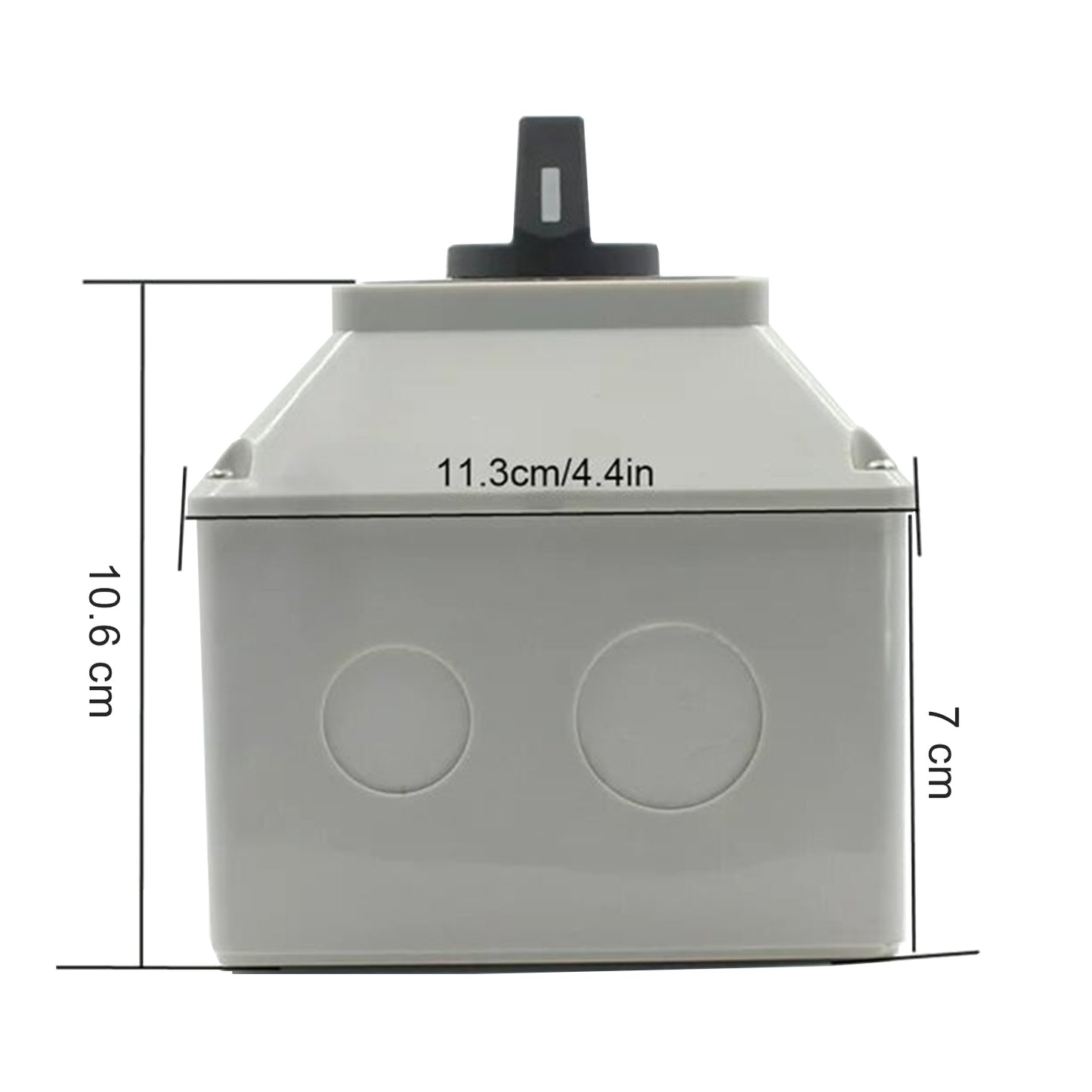 Selector Tipo Pacco 3 Posiciones Con Caja 63a 1-0-2