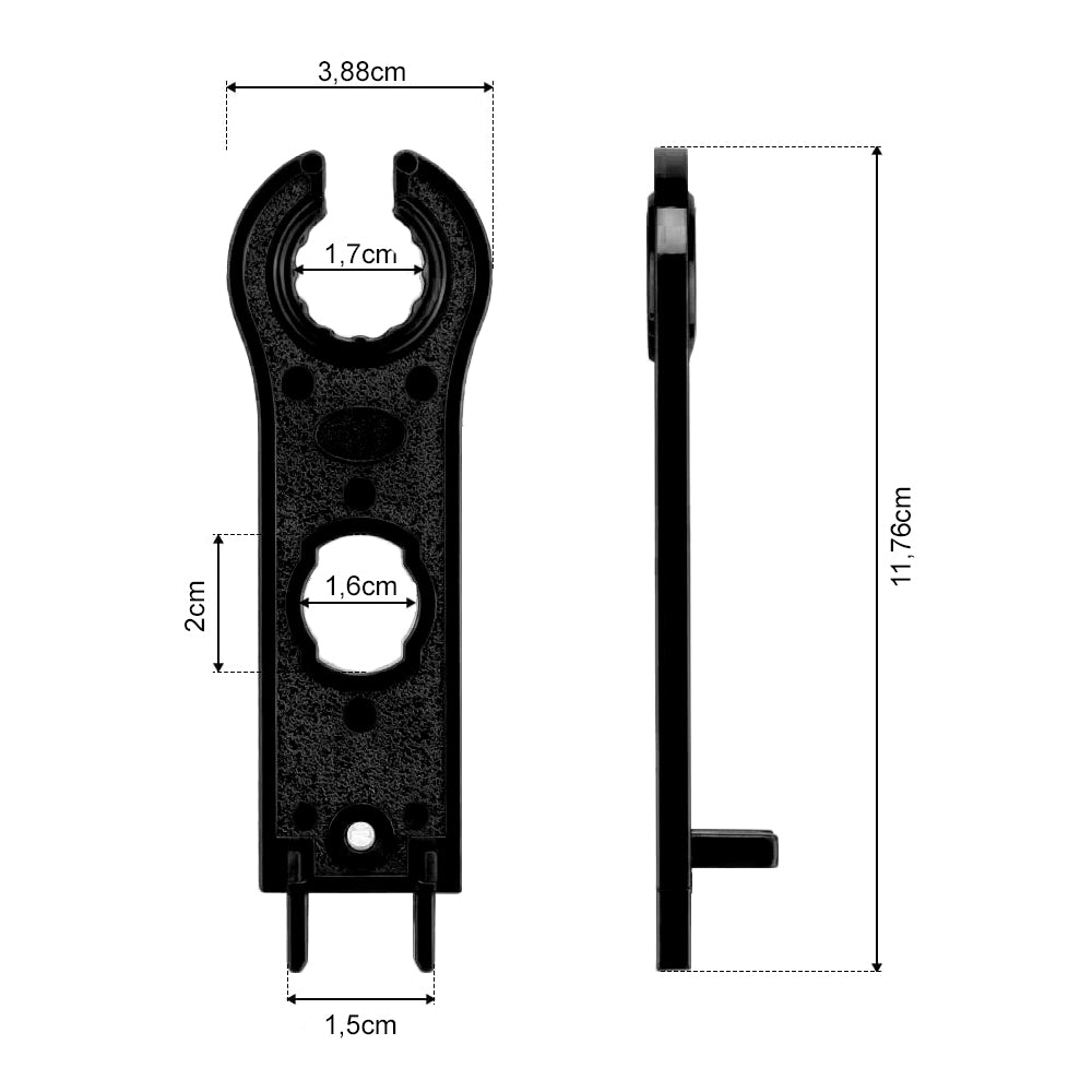 Par De Llaves Para Conectores Mc4 Spanners