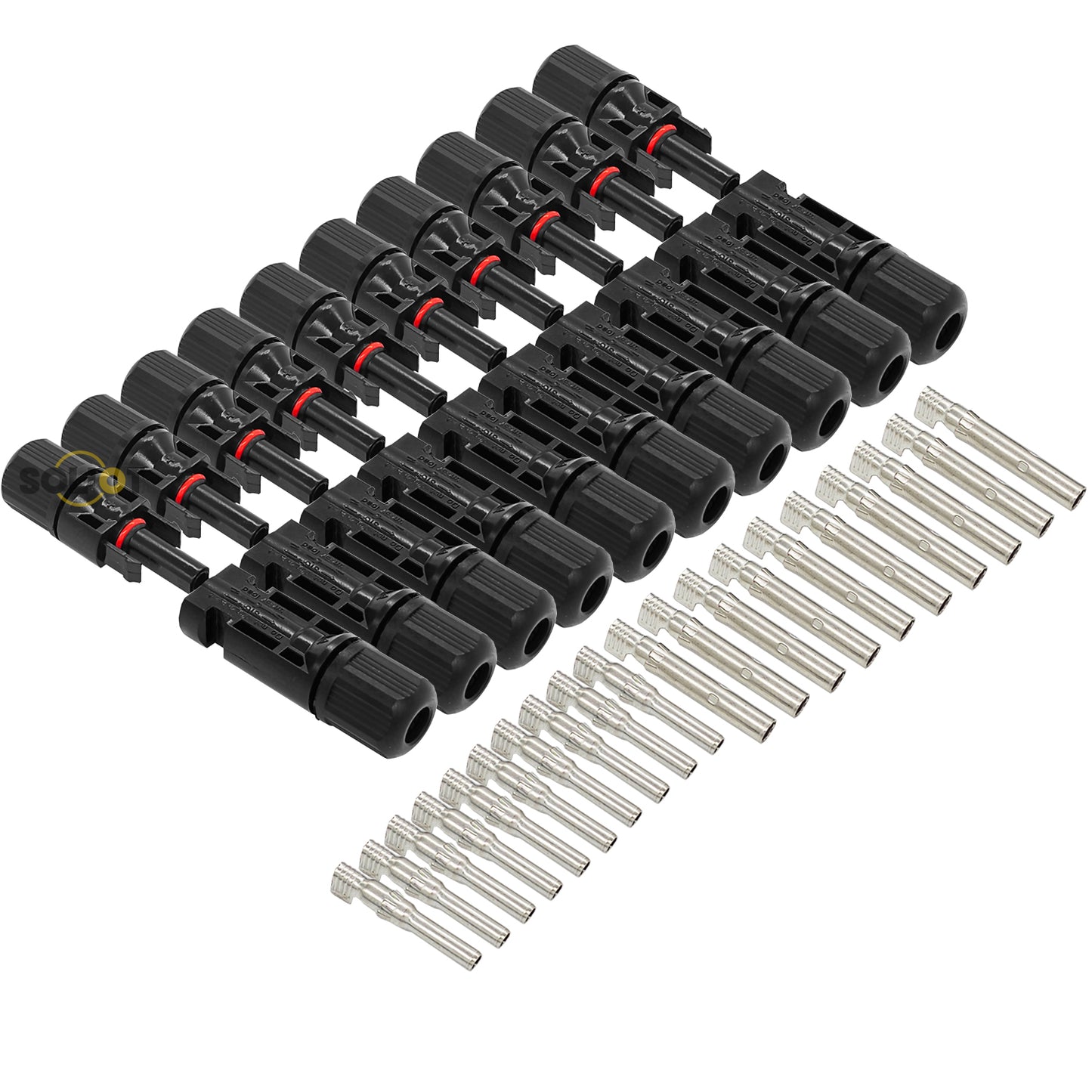 10 Pares Conector Mc4 Macho Hembra