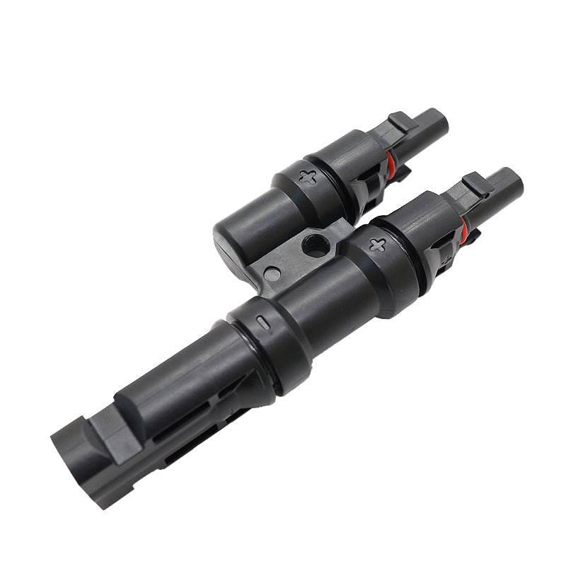 Conector Mc4 Doble (2 En 1 ) Par Macho/hembra Panel Solar
