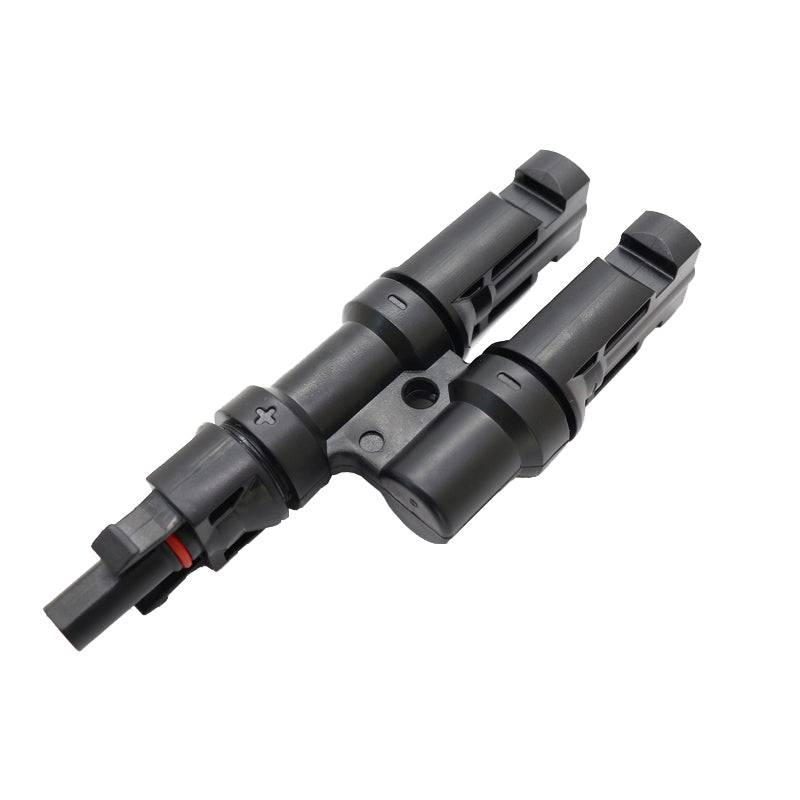 Conector Mc4 Doble (2 En 1 ) Par Macho/hembra Panel Solar