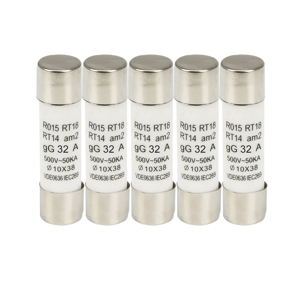 Pack 5 Fusibles 32a 10x38mm Soliot