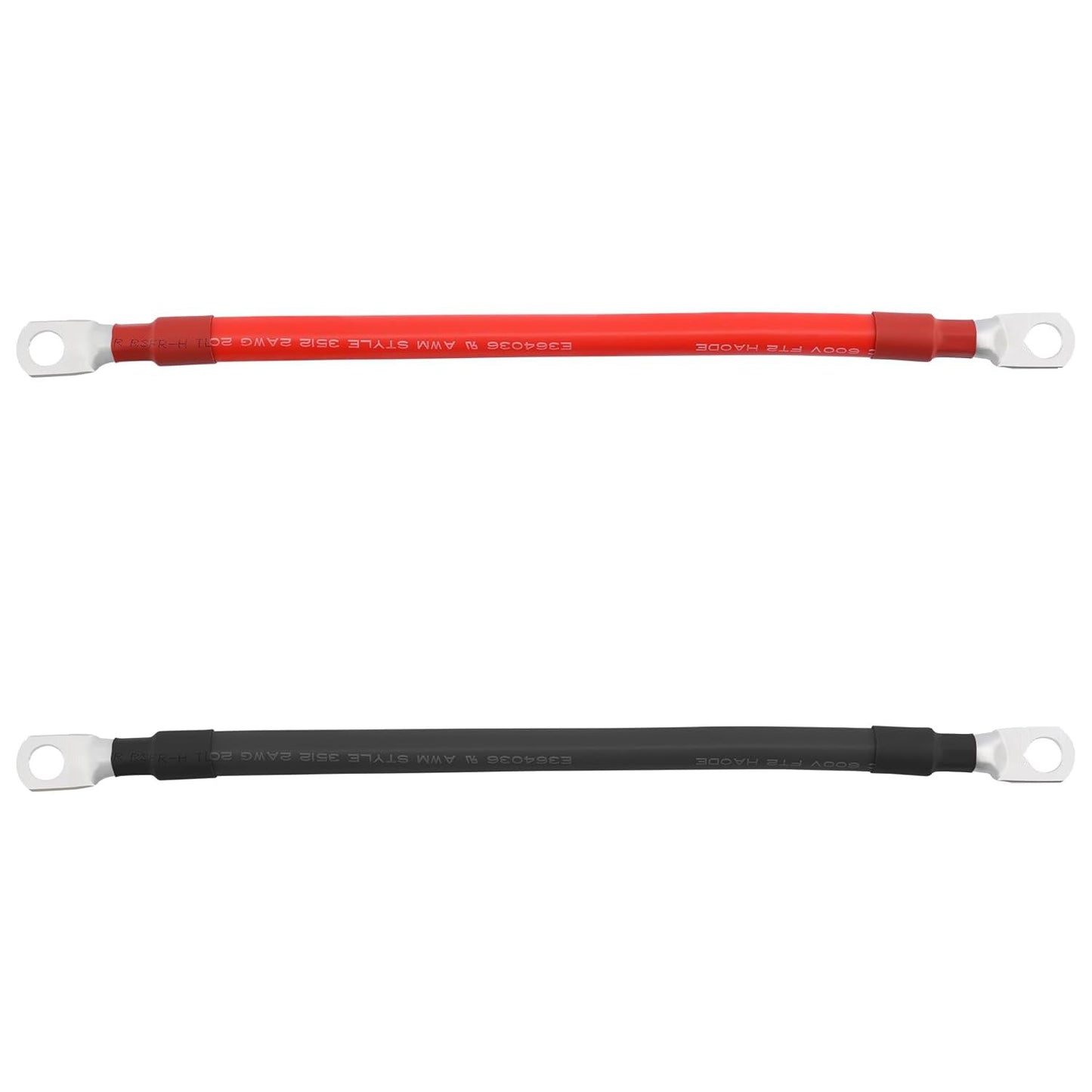 Par Cables Para Batería 20cm Sección 35mm2 M8