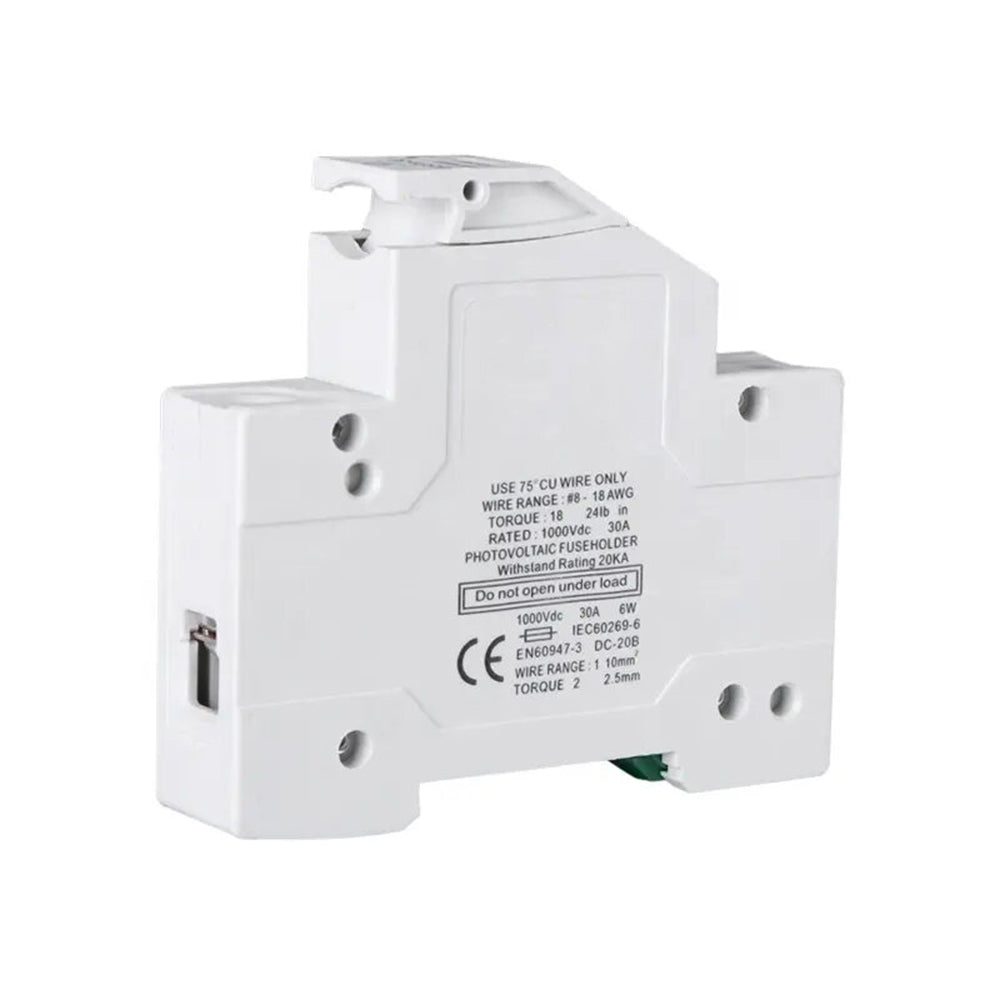 Portafusible Solar 1000v Dc 10x38mm