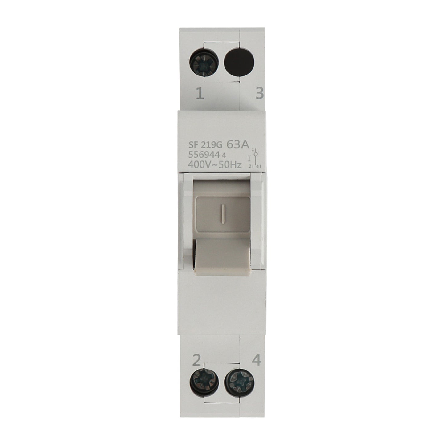 Selector Conmutador 1p 63a Riel din Solar