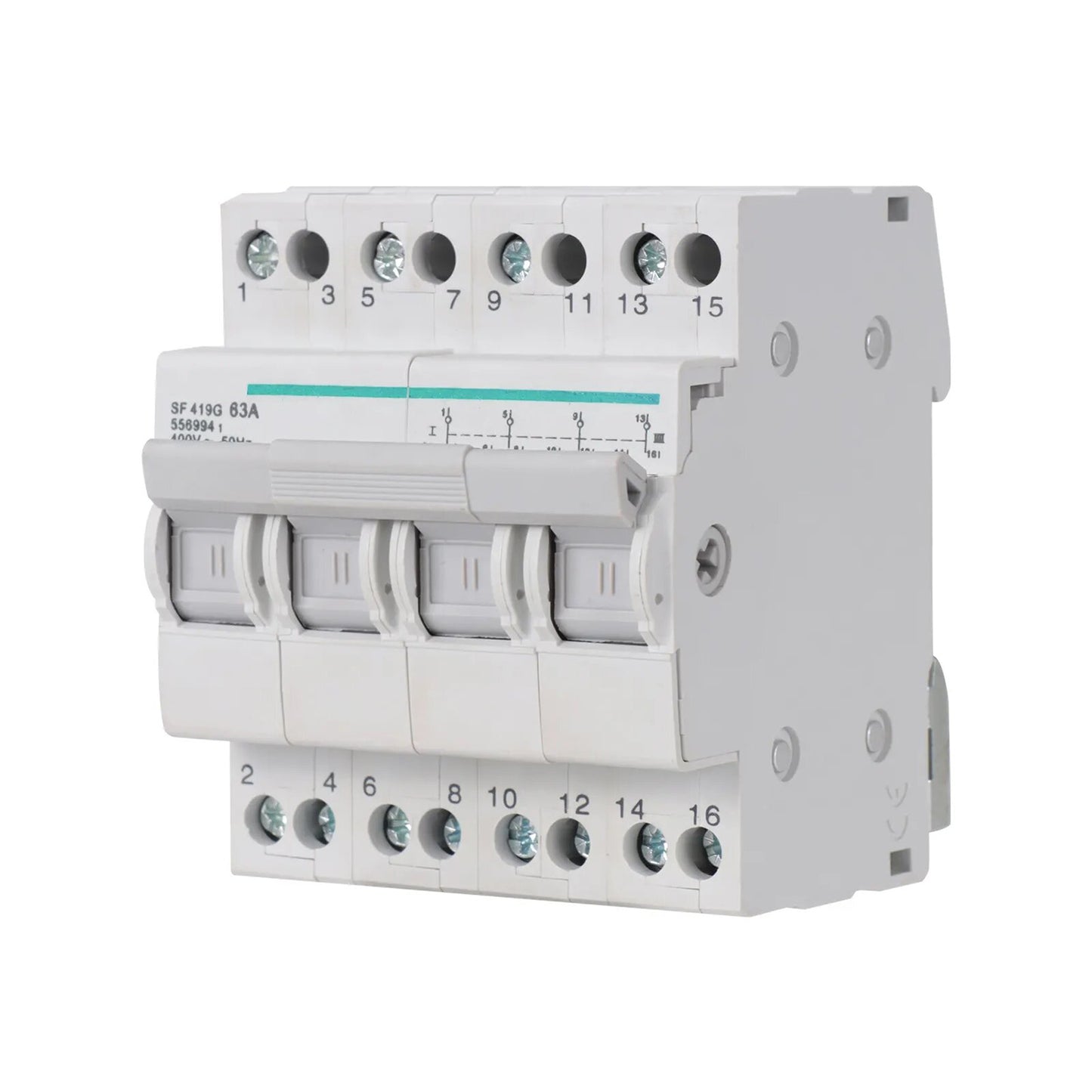Selector Conmutador 4p 63a Rieldin Solar