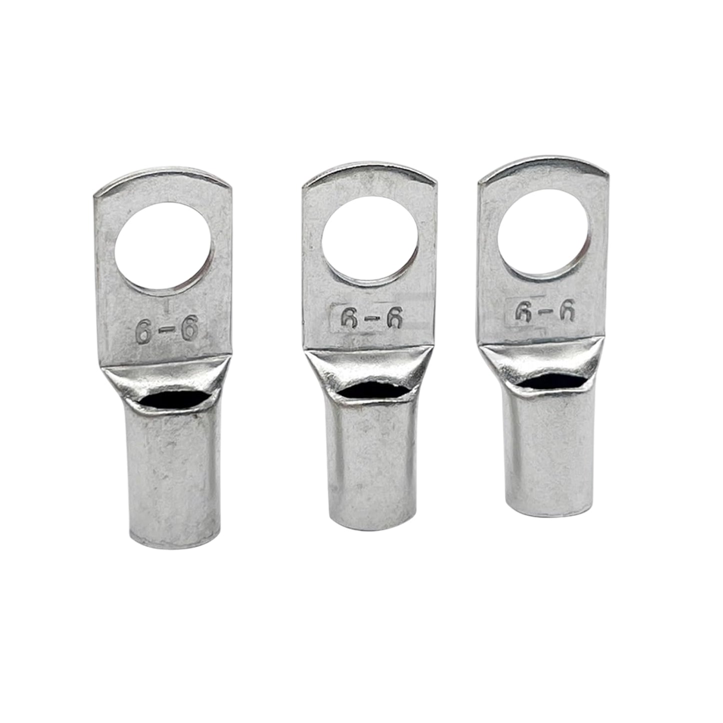 Pack 100 Terminales Ojo Batería Cable 6mm2 6,4mm Sc6-6