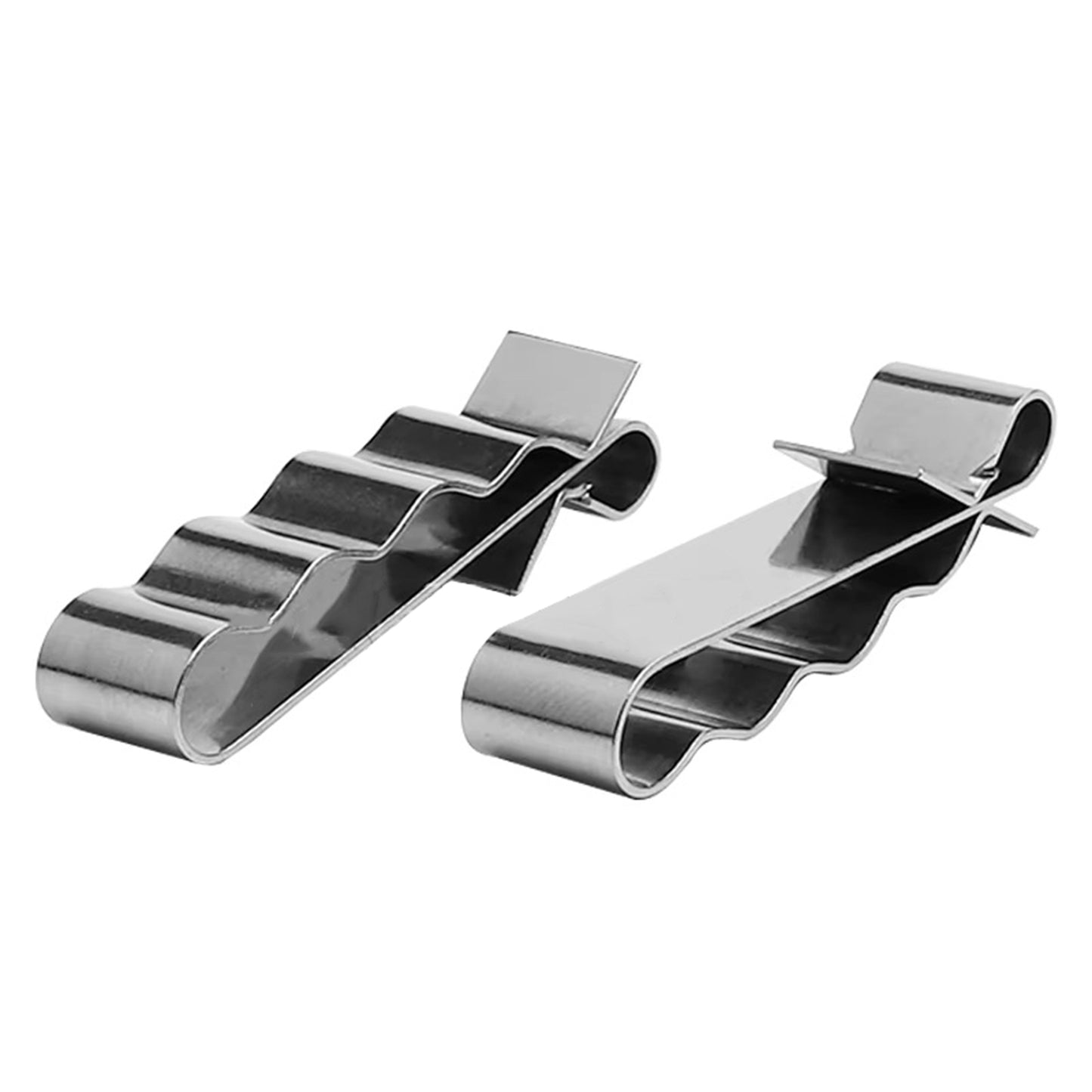 10 Clips Para 4 Cables 2.5-6mm² Acero Inoxidable