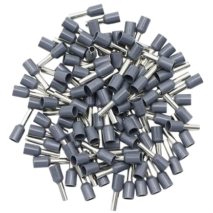 Terminales ferrule 4mm2 12awg Gris 100un