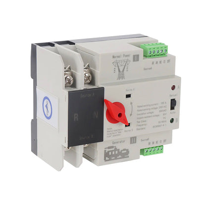 Interruptor Transferencia Automática Ats 100a 220v Generador