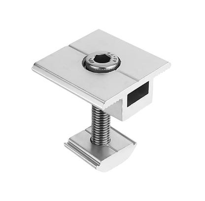 Estructura Montaje 2 Paneles Solares Techo Plano