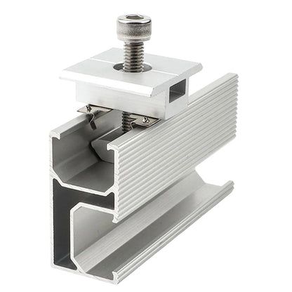 Pack 10 Abrazaderas Medio Panel Solar 40mm