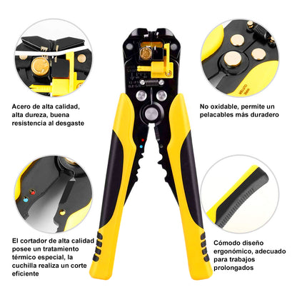 Alicate Pelacable Automático 0.2-6mm²