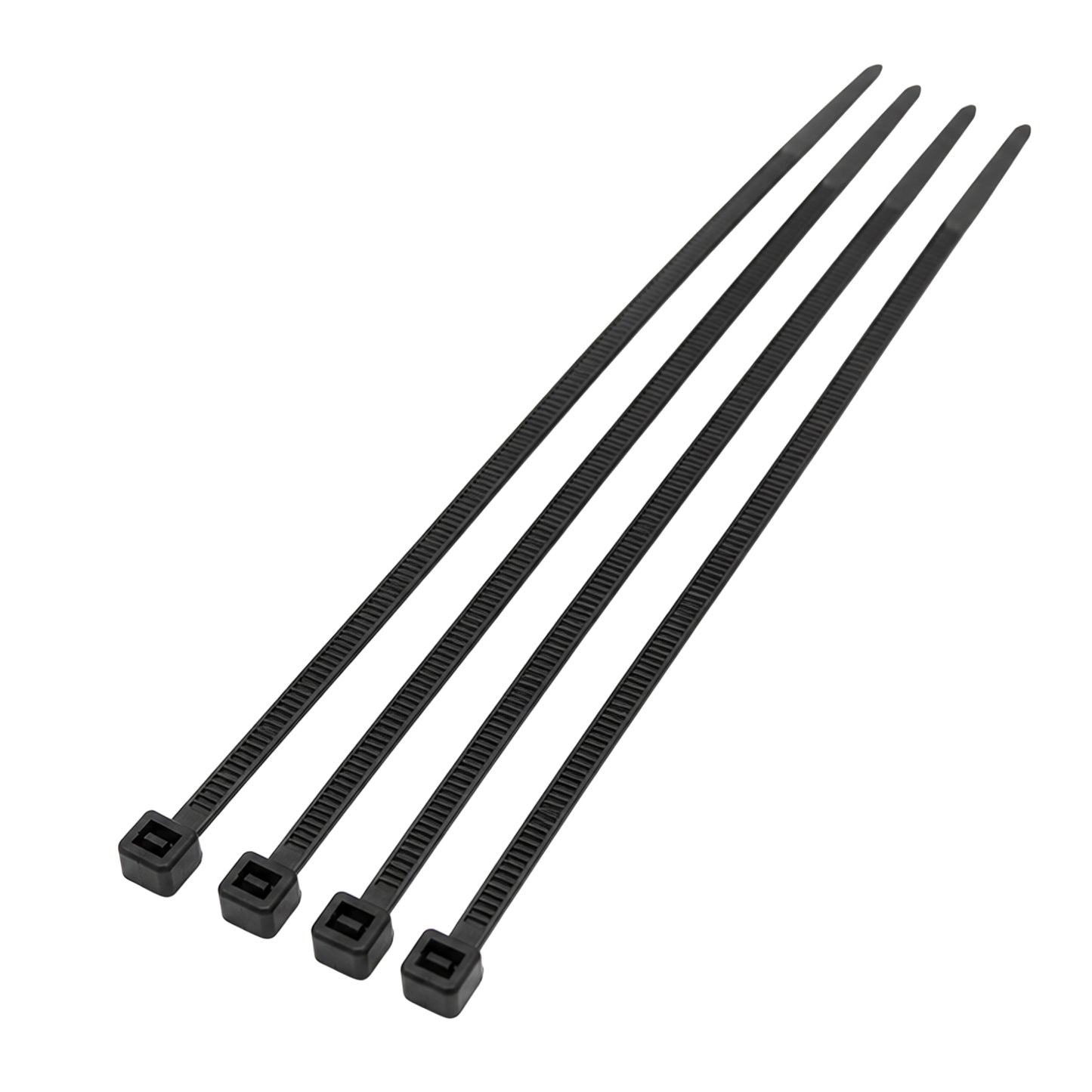 Amarra Cable Plástica 5x400mm Negro Set 100 Unidades