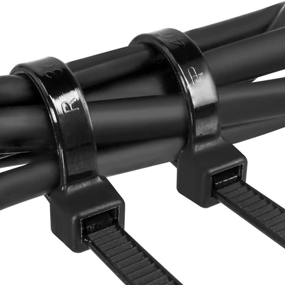 Amarra Cable Plástica 5x250mm Negro Set 100 Unidades