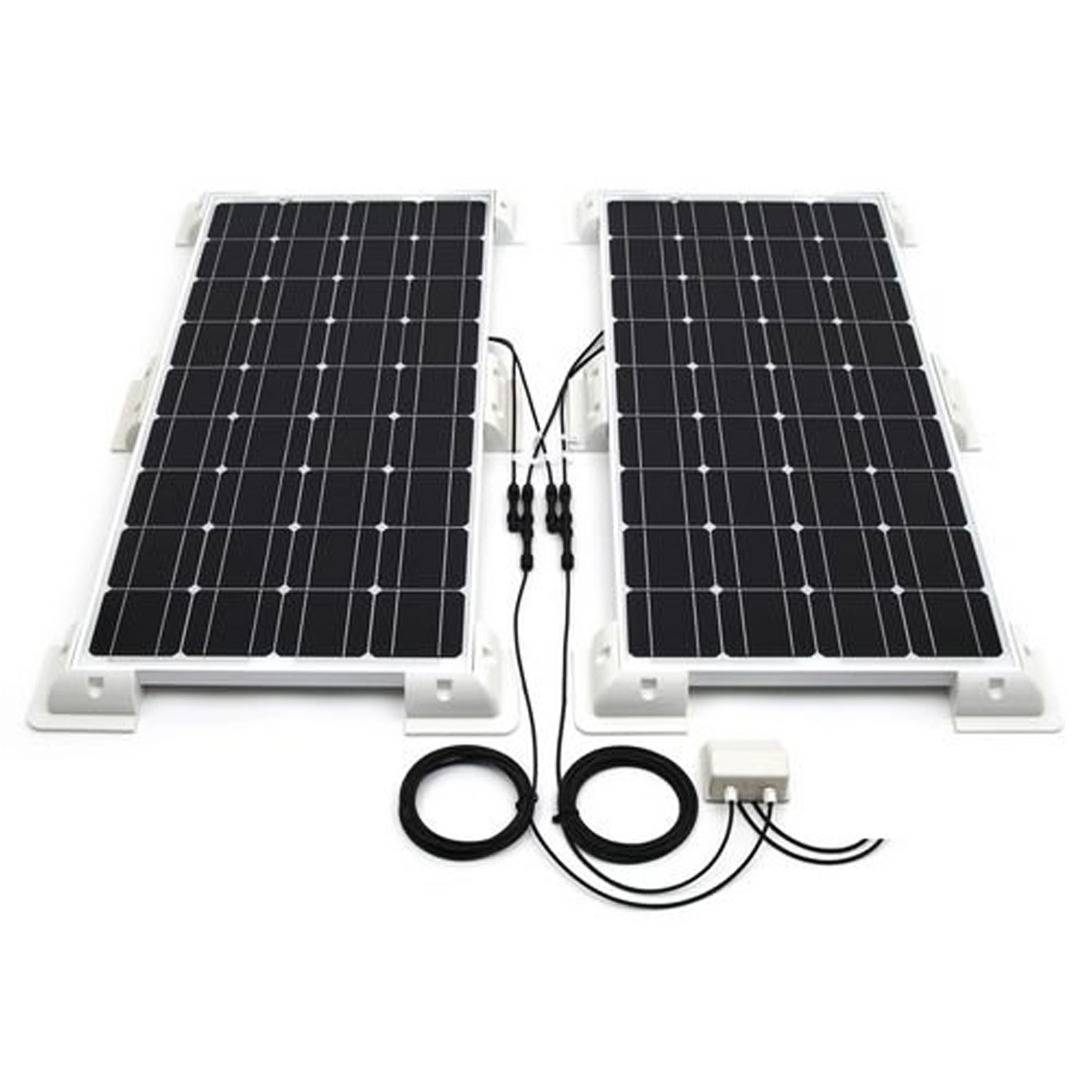 Base De Montaje Para Panel Solar Blanco