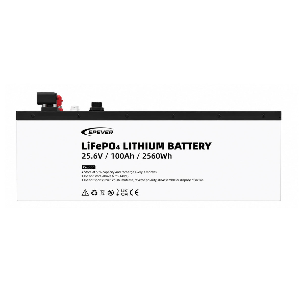 Batería de litio 25.6v 100ah Lifepo4 Epever