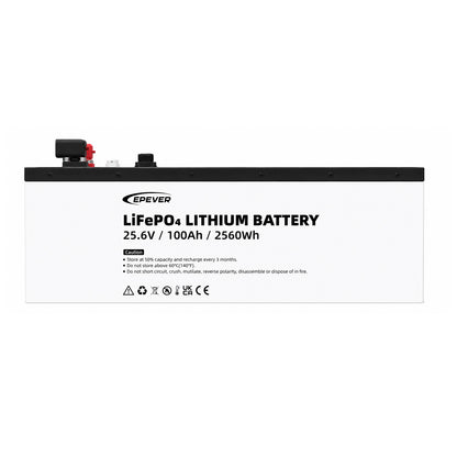 Batería de litio 25.6v 100ah Lifepo4 Epever