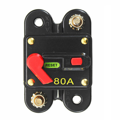 Disyuntor Breaker Dc 80a 12/24v Solar