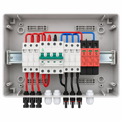 Caja Combinación String Solar Ip65 Wsdb-pv 3/1 32a 1000v