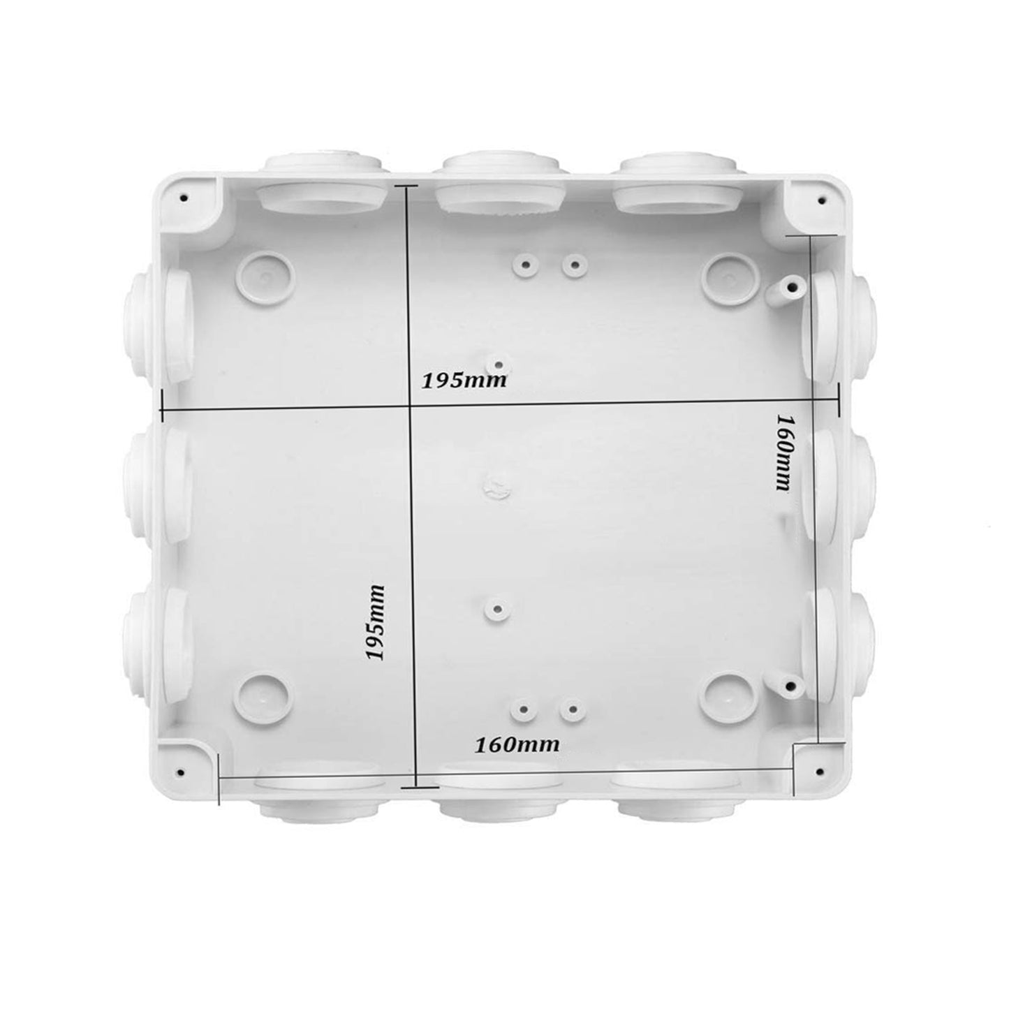Caja Estanca 200x200x80mm Ip65 Caja De Derivación