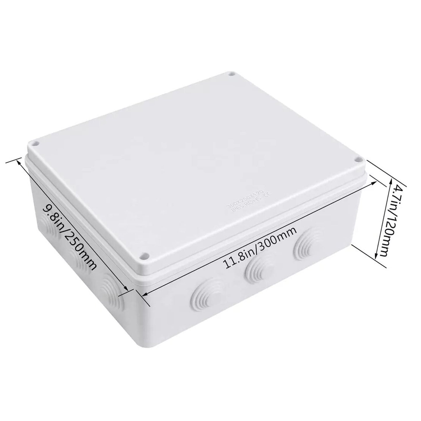 Caja Estanca 300x250x120mm Ip65 Caja De Derivación