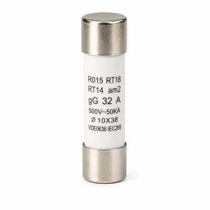 Fusible Cerámica 10x38mm Gg 500v