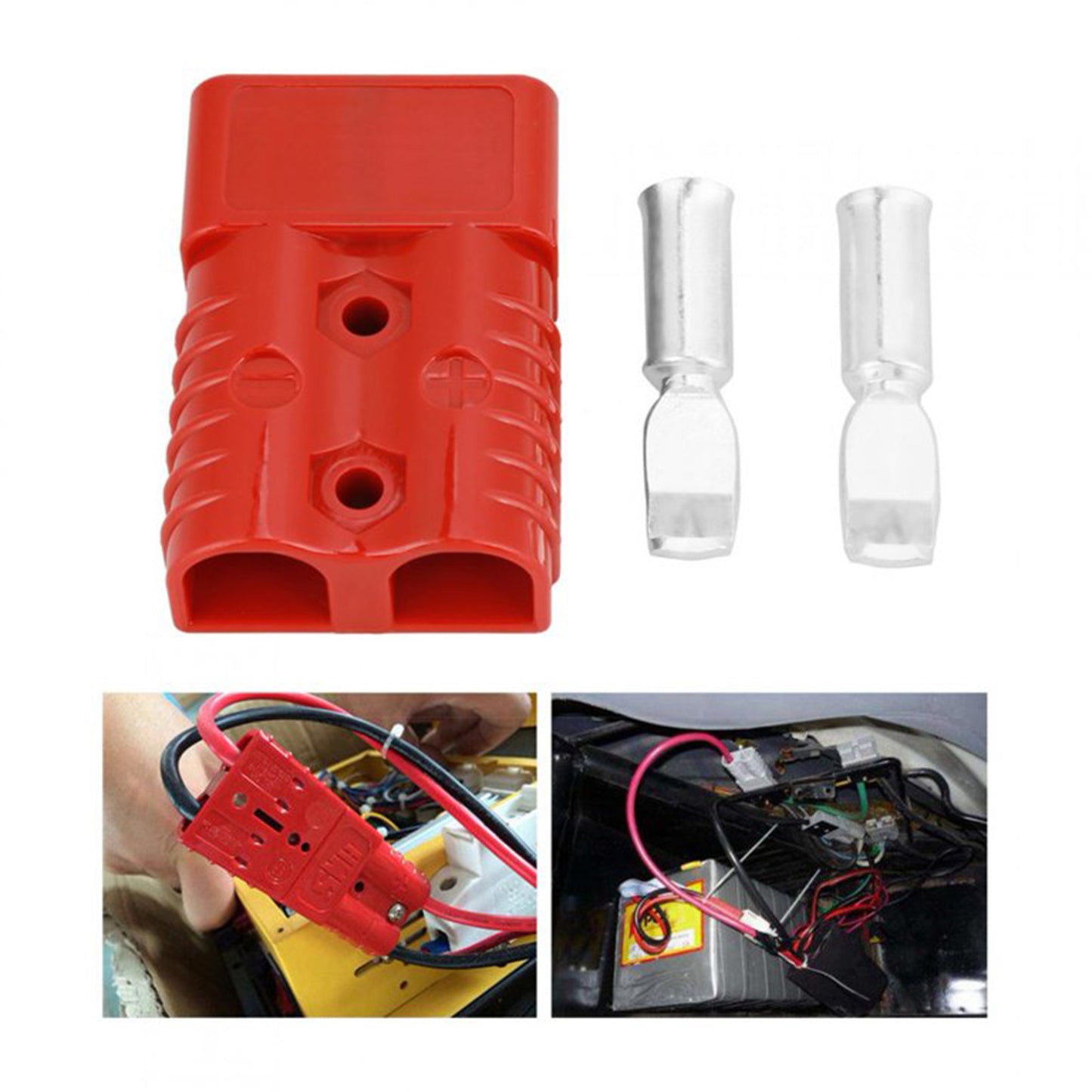 Conector Baterías Anderson 175a 4 A 1/0 Awg Rojo