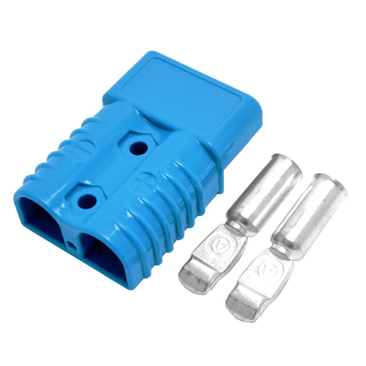 Conector Baterías Anderson 350a Azul Soliot