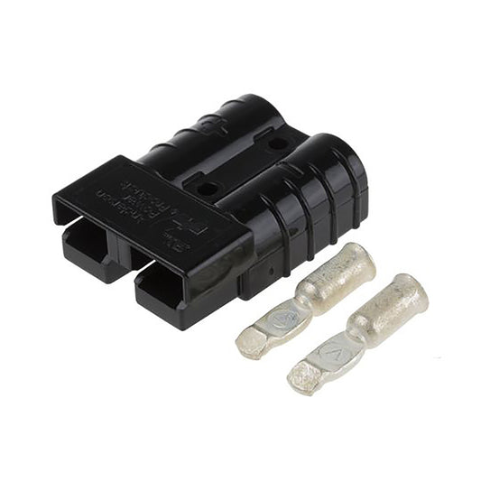 Conector Baterías Anderson 50a 8-16mm2 Negro