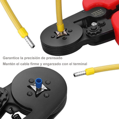 Crimpadora Alicate Prensa Ferrule 0.5 A 6mm²