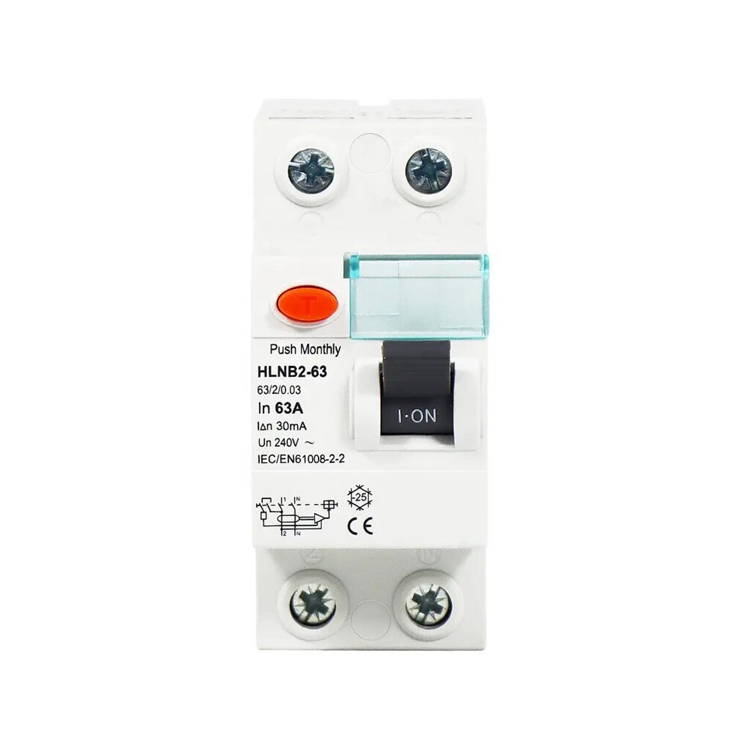 Interruptor Diferencial 2x63A 30mA