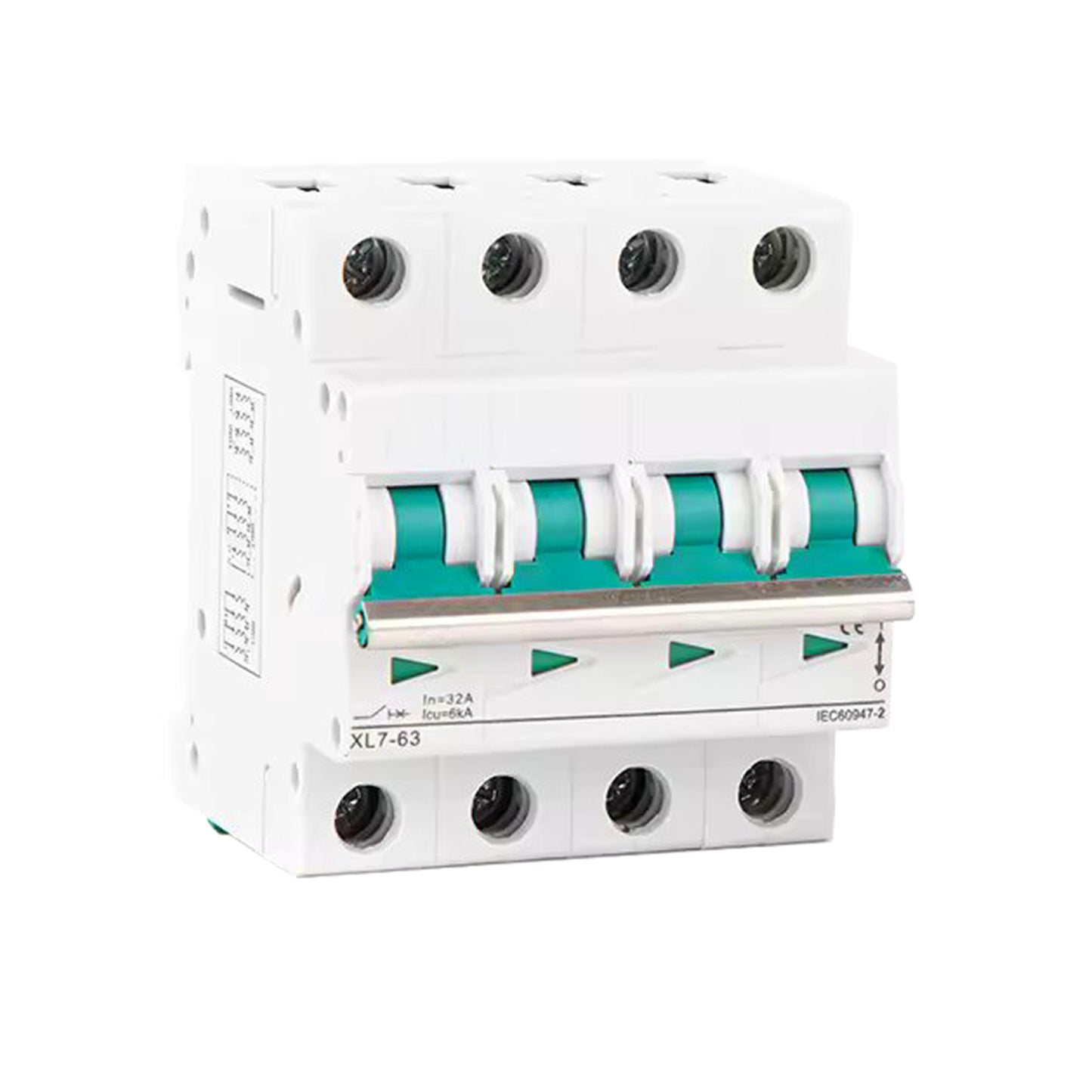 Interruptor Automático 4 Polos 32a 1000vdc