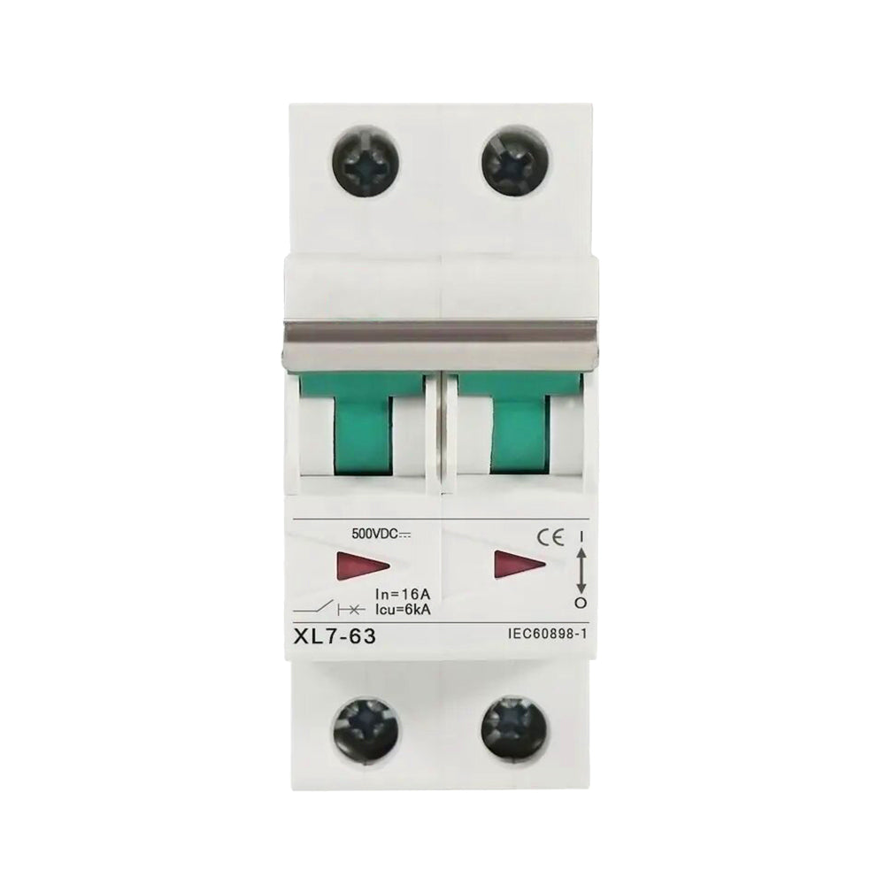 Interruptor Automático Dc 500v 10a 2 polos