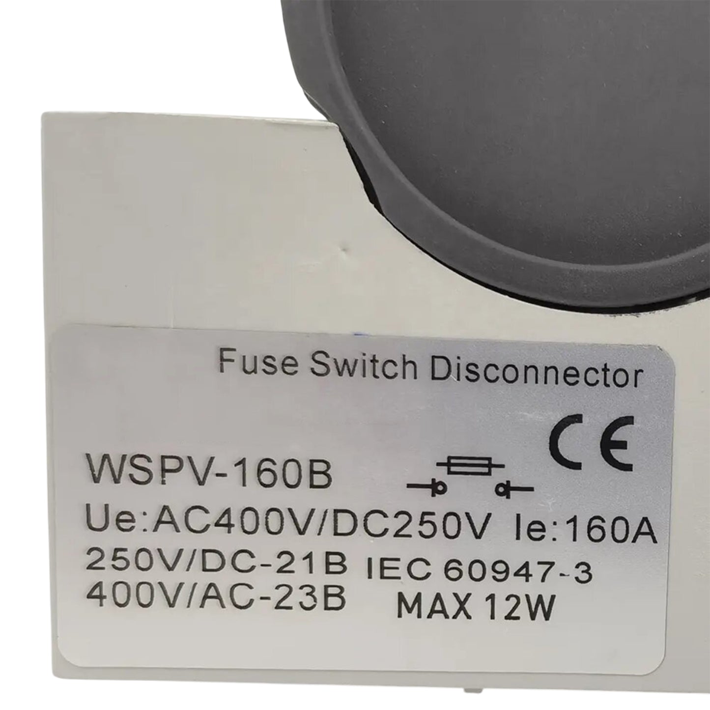 Desconector 3p 160a 400VAC 250VDC Para Fusibles NH00