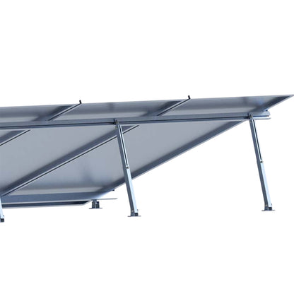 Estructura 8 Paneles Solares Techo Inclinado 20-40°