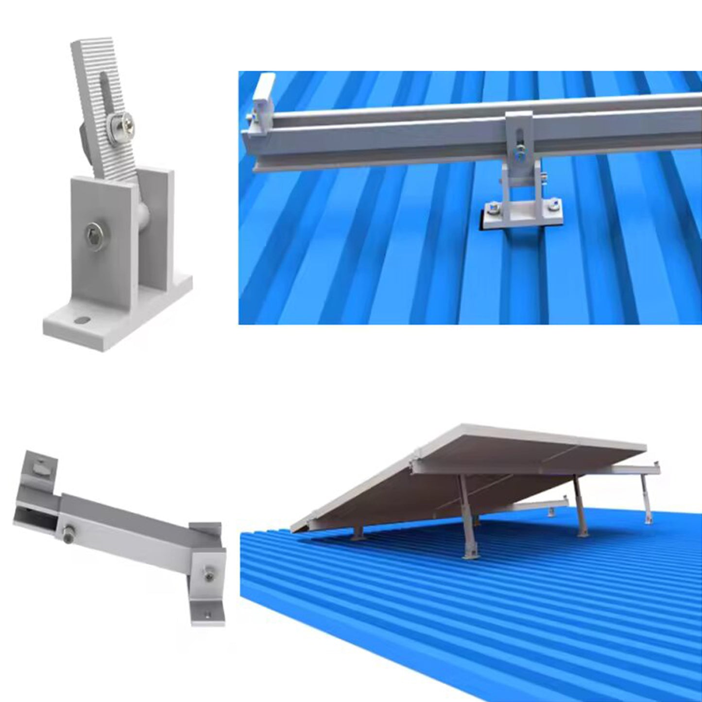 Soporte De Ángulo Ajustable 20° A 40° Solar