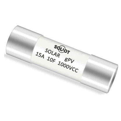 Fusible Cilindrico 10x38mm 1000v De 10a A 30a Soliot