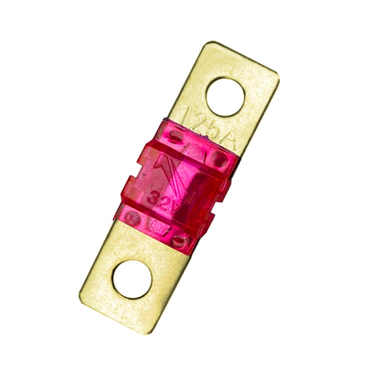 Fusible Batería 125a 32v 42x12mm Chapado Oro - Soliot