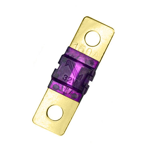 Fusible Batería 150a 32v 42x12mm Chapado Oro - Soliot