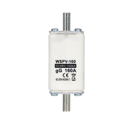 Fusible Cerámico gG NH NT00 160A 48VDC